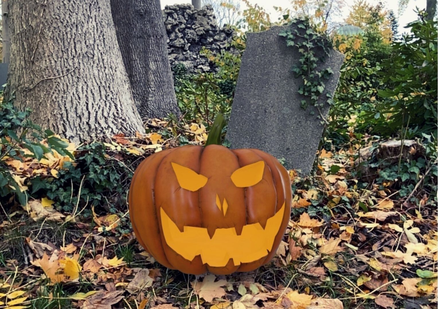 Augmented Reality Halloween Aktion