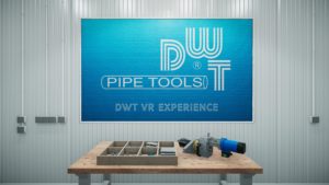 DWT Pipe Tools. Virtual Reality Montageschulung